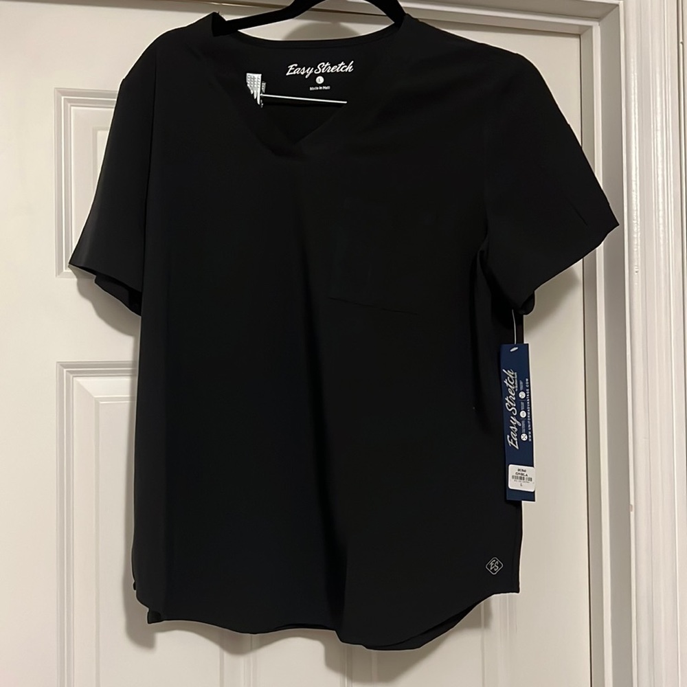 Easy stretch scrub top, NWT